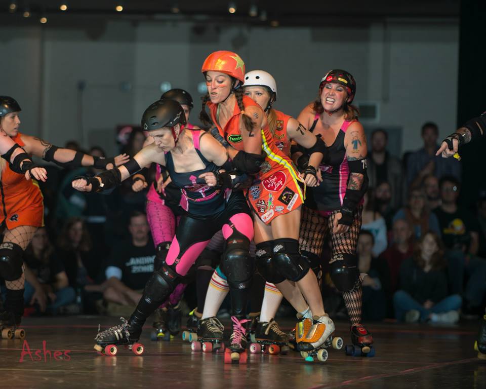 Roller Grrrrrrrrls Atomic Bombshells Claim PreSeason Dominance