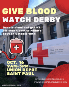 Give Blood to Watch Derby