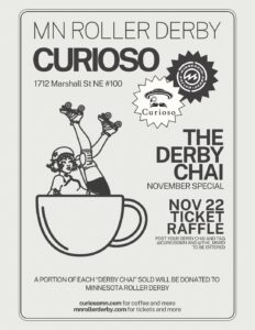 Curioso Derby Chai Nov 22 Ticket Raffle